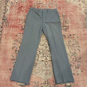 Levi’s Action Slacks Mens 36x30 Gray Dress Pants Vintage Polyester